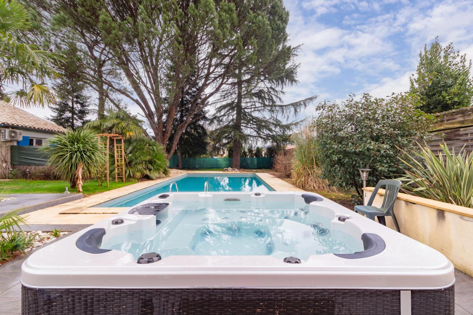 Villa & Spa-Sauna-Piscine-Massages Du "Nirvana Vivant" Biars-sur-Cère Exterior foto